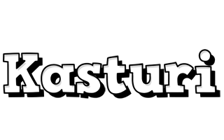 Kasturi snowing logo