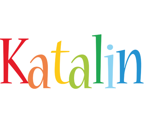 Katalin birthday logo