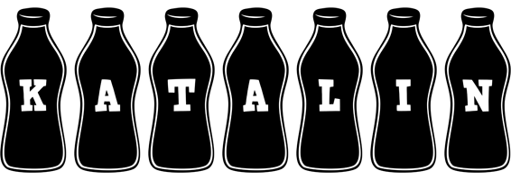 Katalin bottle logo