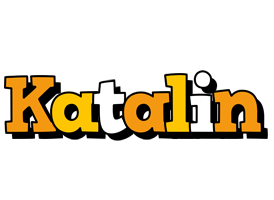 Katalin cartoon logo