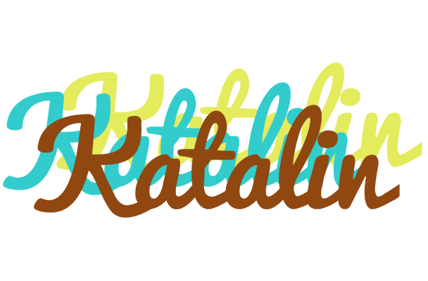 Katalin cupcake logo