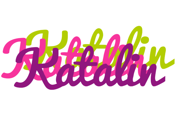Katalin flowers logo