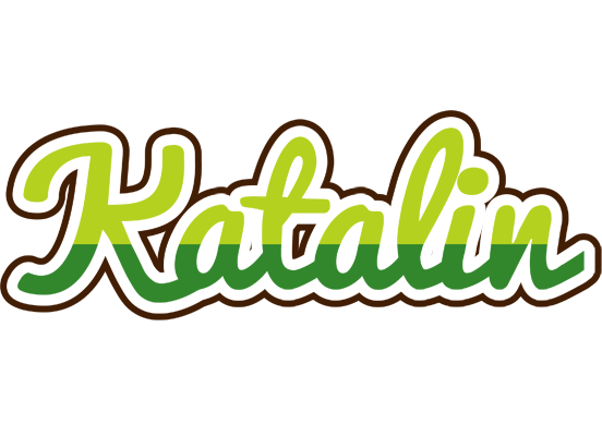 Katalin golfing logo