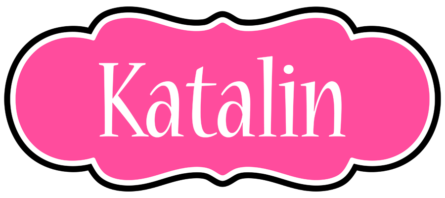 Katalin invitation logo