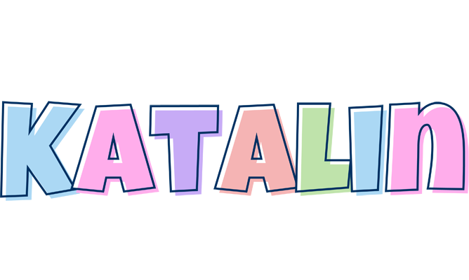 Katalin pastel logo