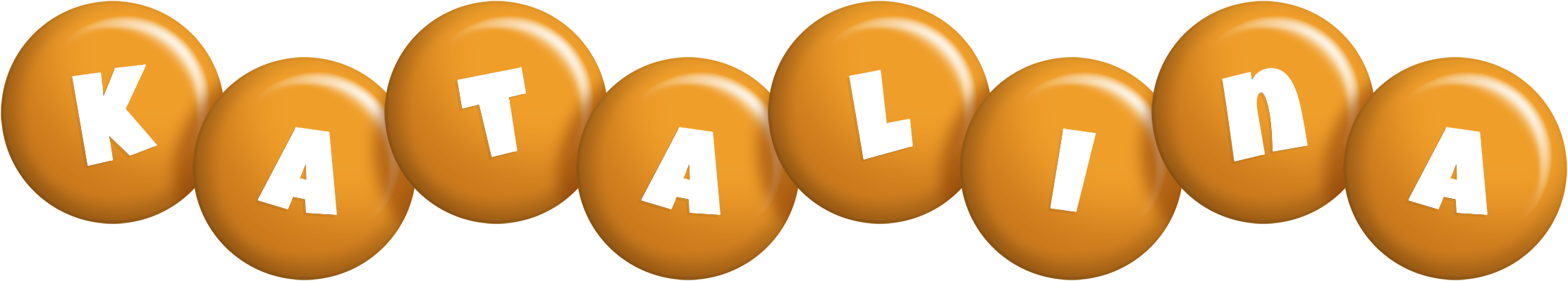 Katalina candy-orange logo