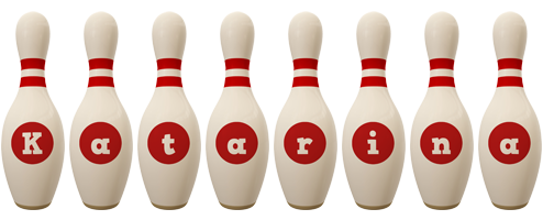 Katarina bowling-pin logo