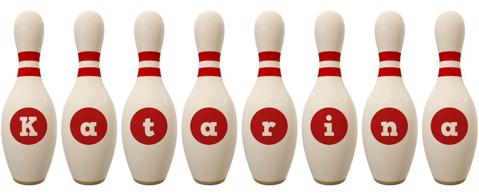 Katarina bowling-pin logo