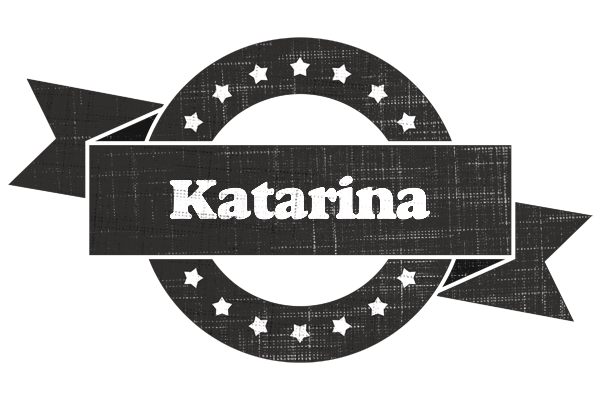 Katarina grunge logo
