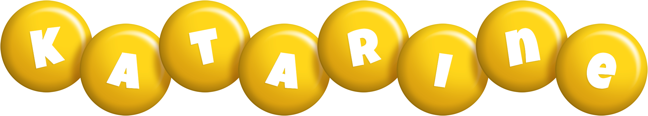 Katarine candy-yellow logo