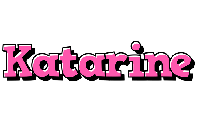 Katarine girlish logo