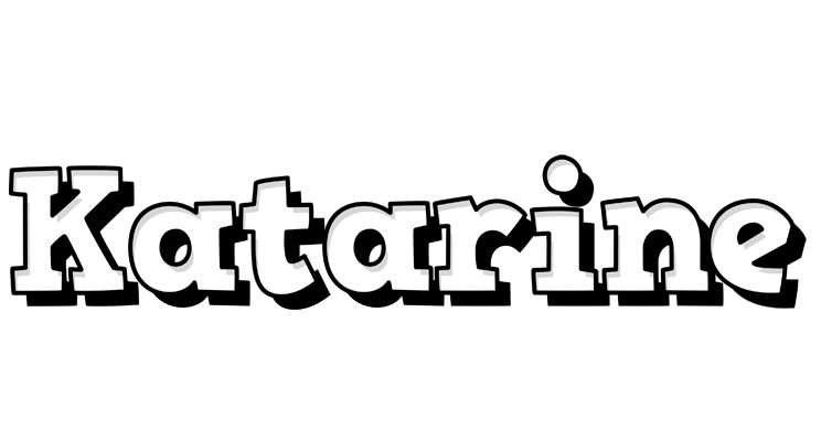 Katarine snowing logo