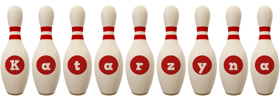 Katarzyna bowling-pin logo