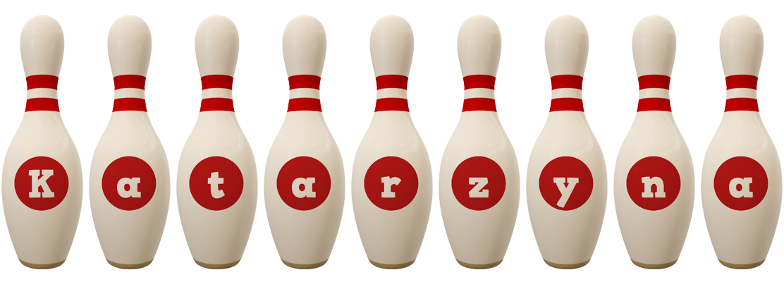 Katarzyna bowling-pin logo
