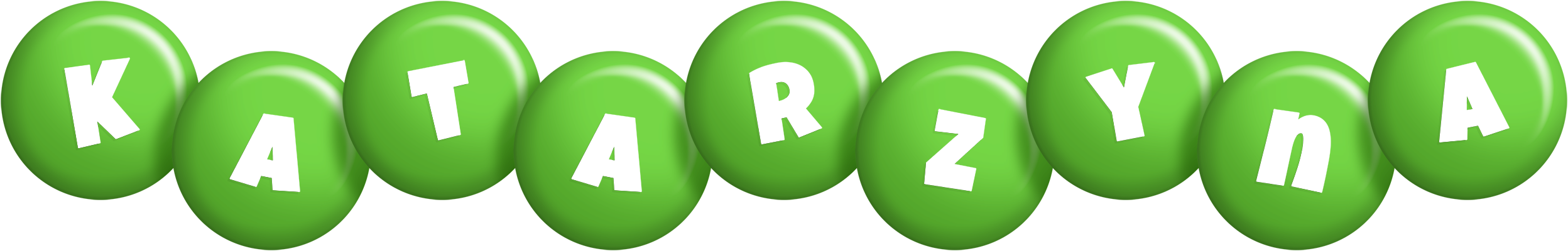 Katarzyna candy-green logo