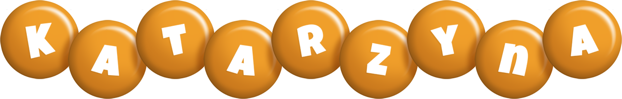 Katarzyna candy-orange logo