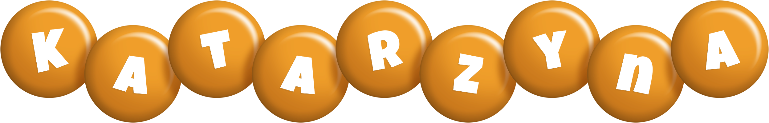 Katarzyna candy-orange logo