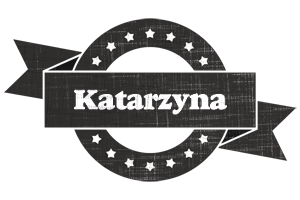 Katarzyna grunge logo