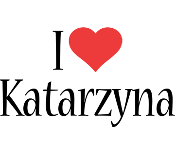 Katarzyna i-love logo