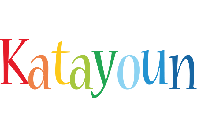 Katayoun birthday logo