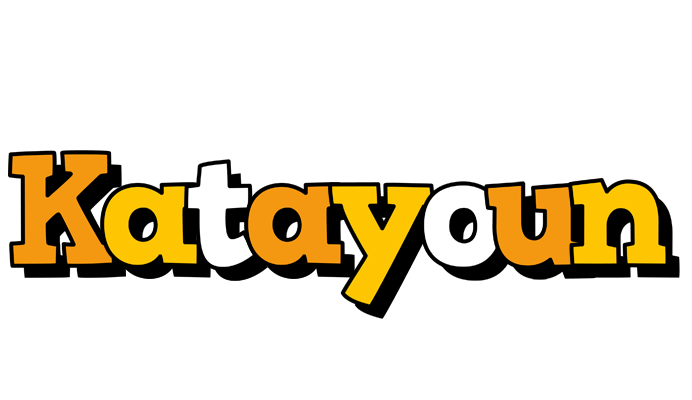 Katayoun cartoon logo