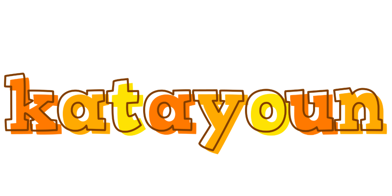 Katayoun desert logo