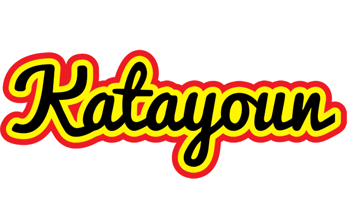 Katayoun flaming logo