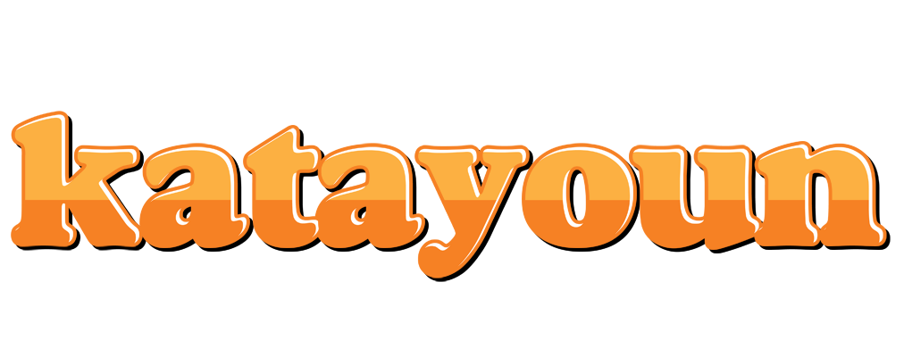 Katayoun orange logo