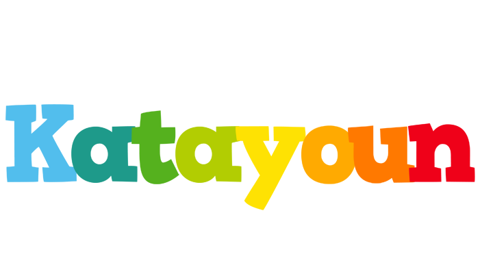 Katayoun rainbows logo
