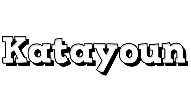 Katayoun snowing logo