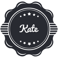 Kate badge logo