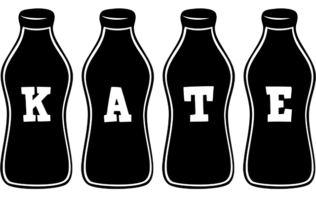 Kate bottle logo