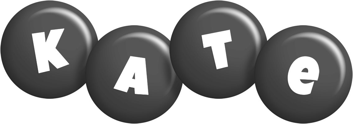 Kate candy-black logo