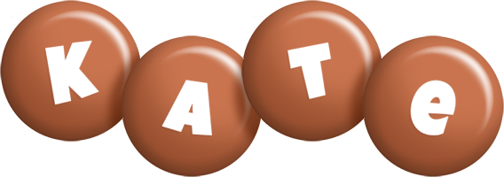 Kate candy-brown logo