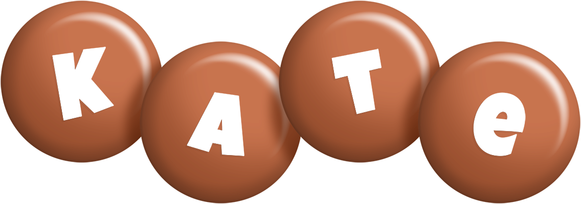 Kate candy-brown logo