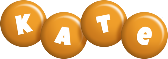 Kate candy-orange logo