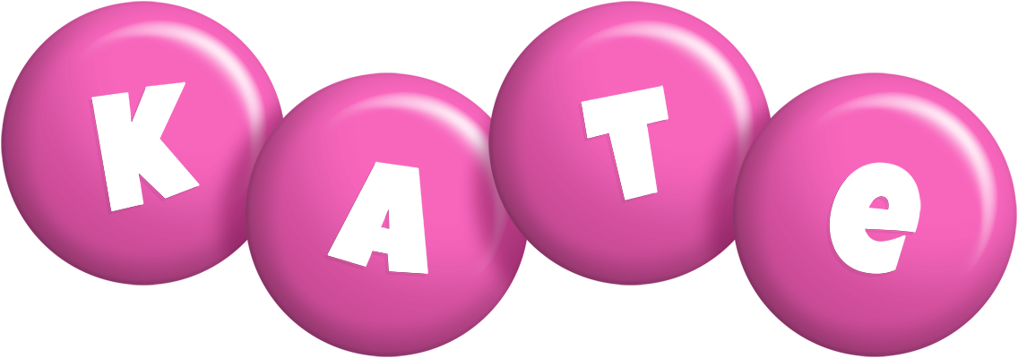 Kate candy-pink logo