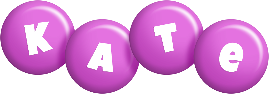 Kate candy-purple logo