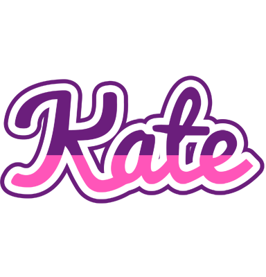 Kate cheerful logo