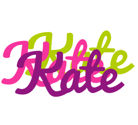 Kate flowers logo