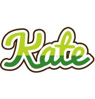 Kate golfing logo