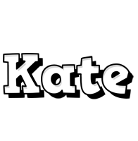 Kate snowing logo