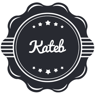Kateb badge logo