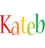 Kateb birthday logo