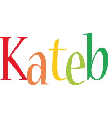 Kateb birthday logo