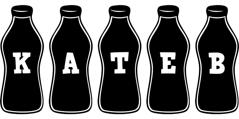 Kateb bottle logo