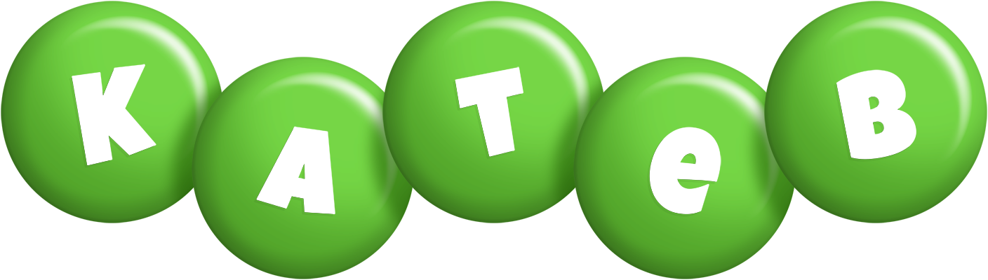 Kateb candy-green logo