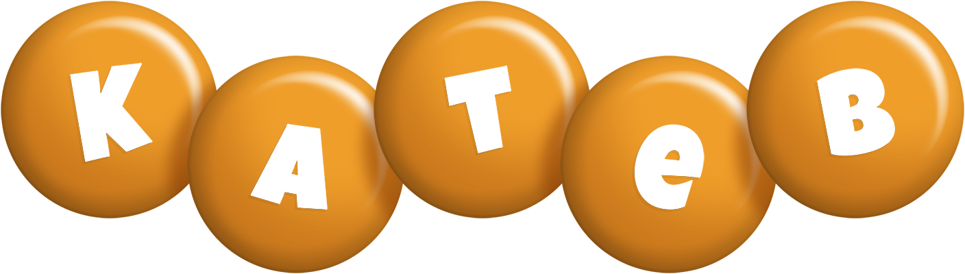 Kateb candy-orange logo