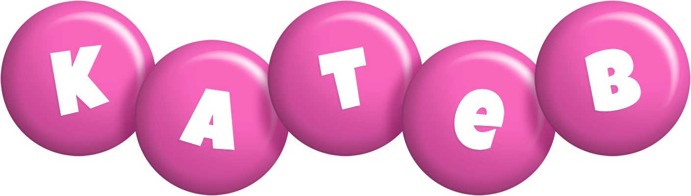 Kateb candy-pink logo