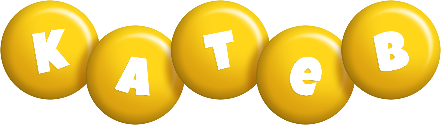 Kateb candy-yellow logo